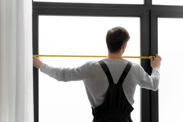 Measuring a window Home Improvement Franchise Opportunity