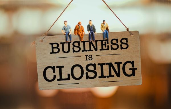 Business is closing Business is closing