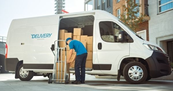 Delivery van Delivery van