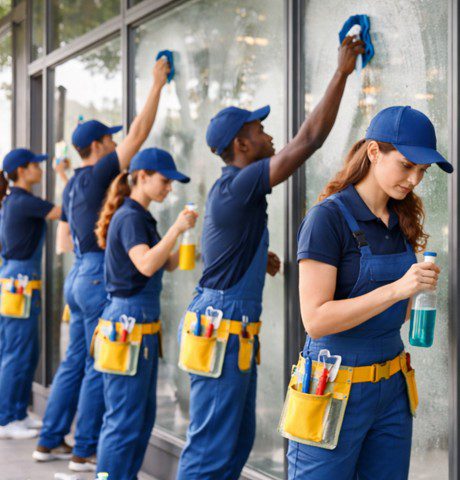 Washing windows small